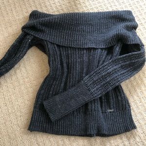 Off the shoulder Hollister sweater